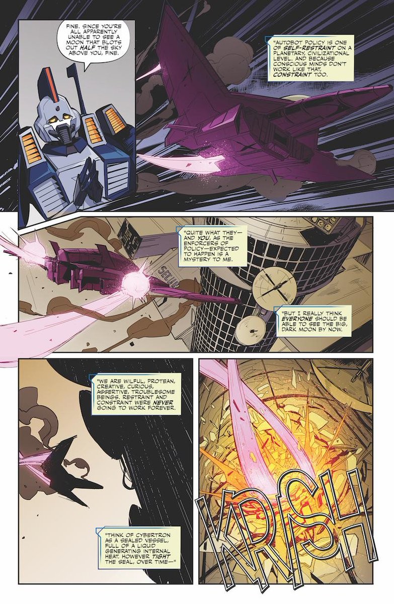 Transformers News: Another 1-Page Preview for IDW Transformers #8