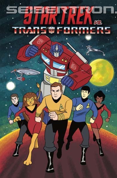 Transformers News: Star Trek Vs. Transformers TPB San Diego Con Exclusive Animated Art Variant