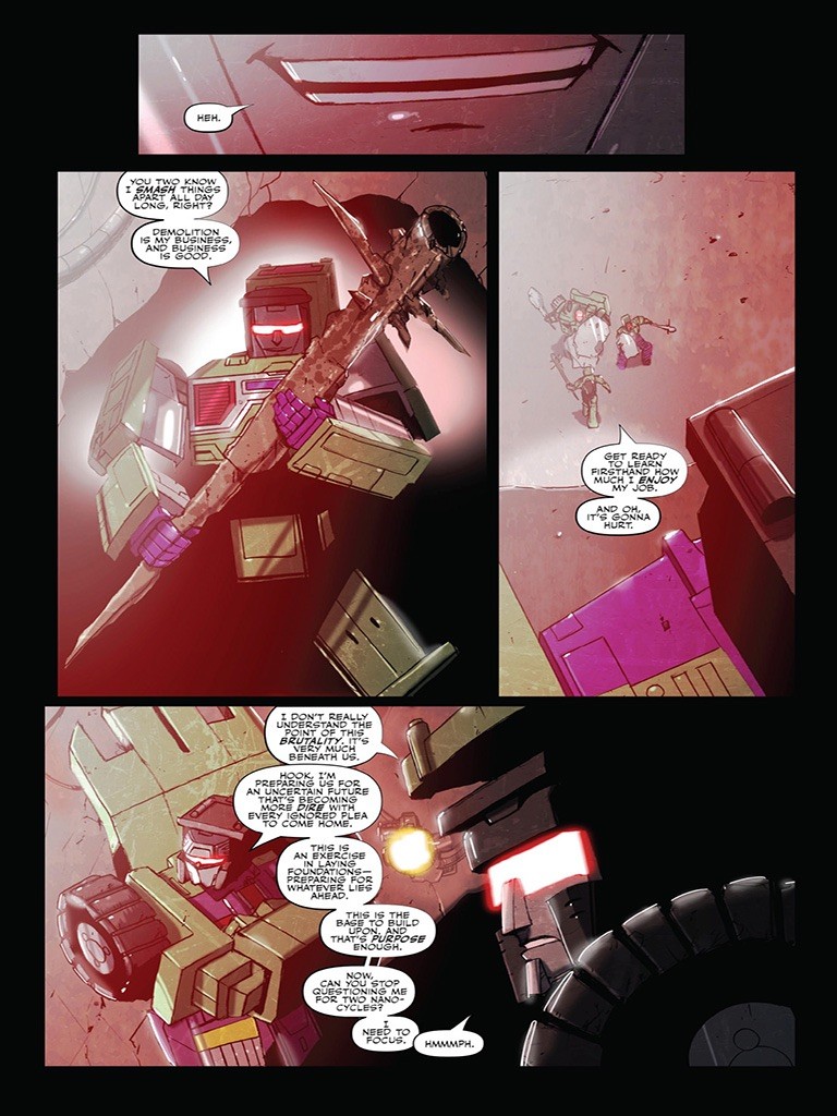 Transformers News: 3 Page iTunes Preview for Transformers Galaxies Issue 2