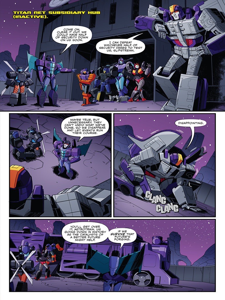 Transformers News: Apple Books 3 Page Preview Of IDW Transformers #17