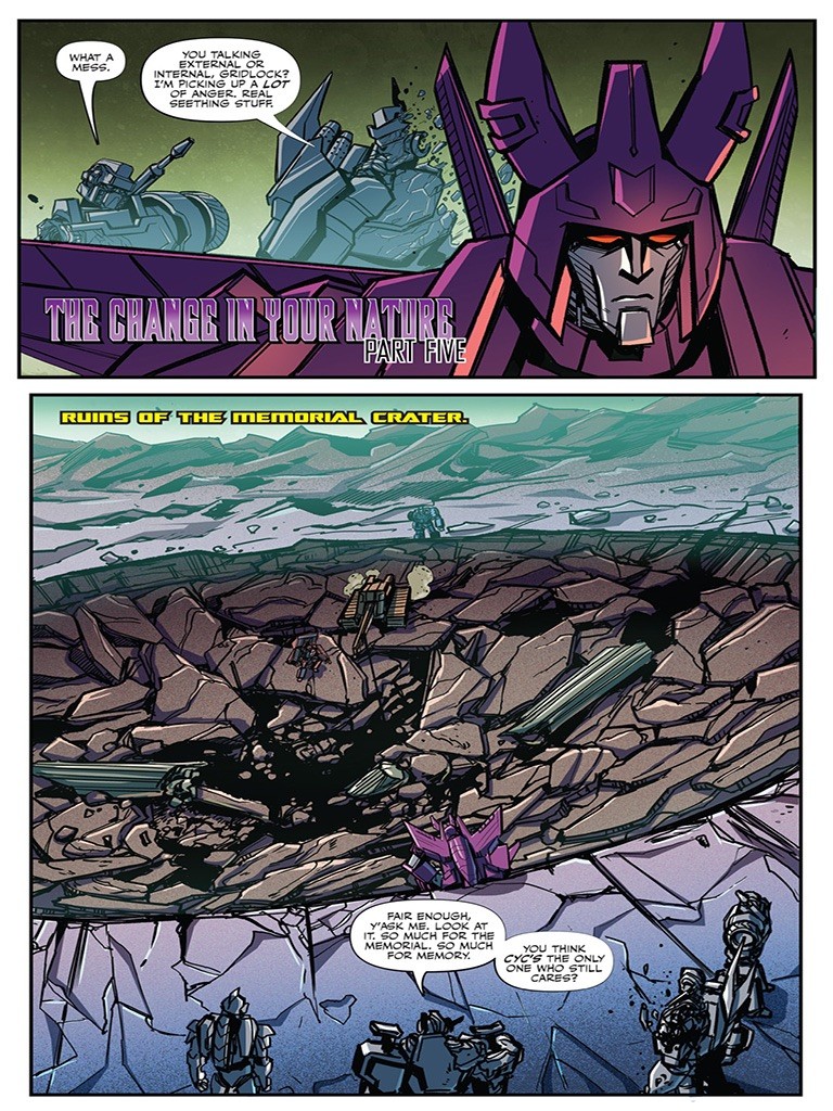 Transformers News: Apple Books 3 Page Preview Of IDW Transformers #17