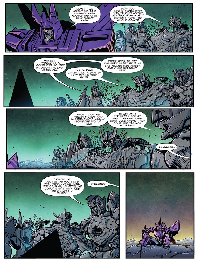 Transformers News: Apple Books 3 Page Preview Of IDW Transformers #17