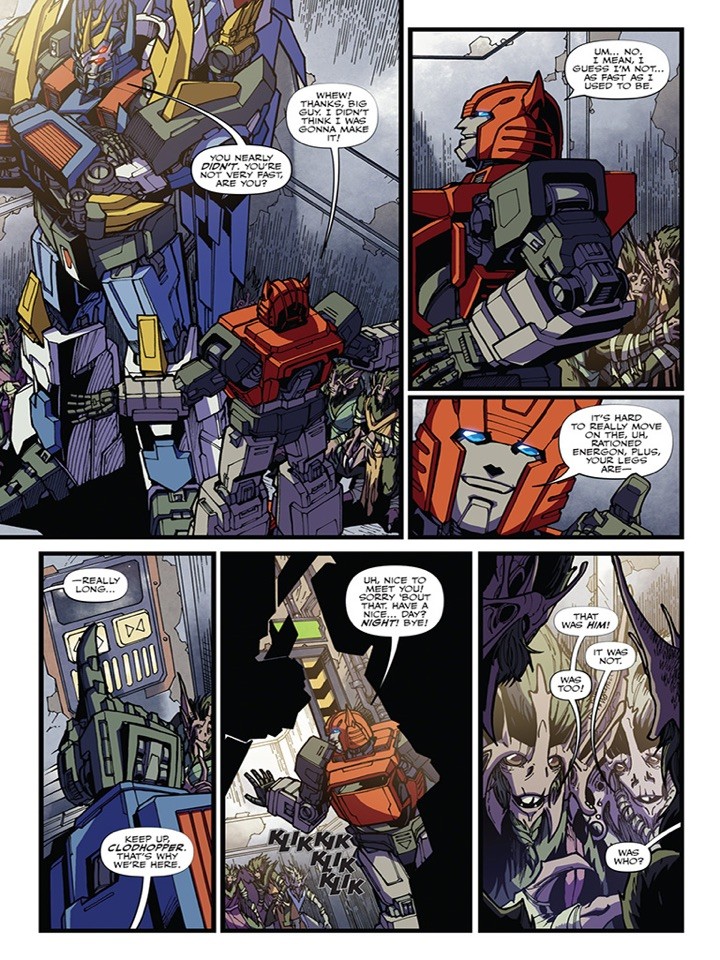 Transformers News: iTunes Preview for Transformers Galaxies #5