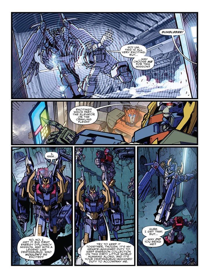 Transformers News: iTunes Preview for Transformers Galaxies #5