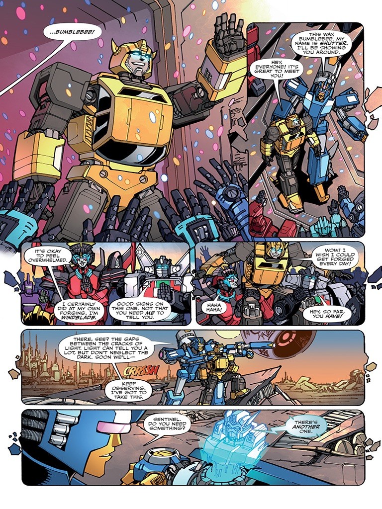 Transformers News: Transformers Galaxies #6 Preview