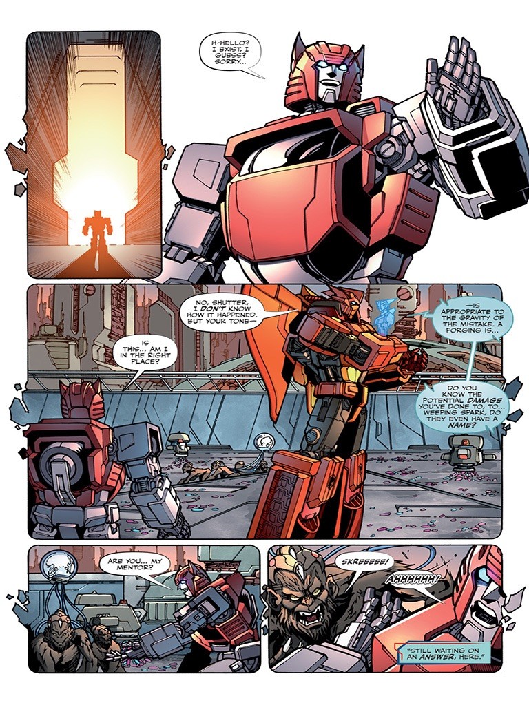 Transformers News: Transformers Galaxies #6 Preview