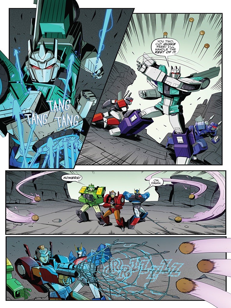 Transformers News: Preview for IDW Transformers #22