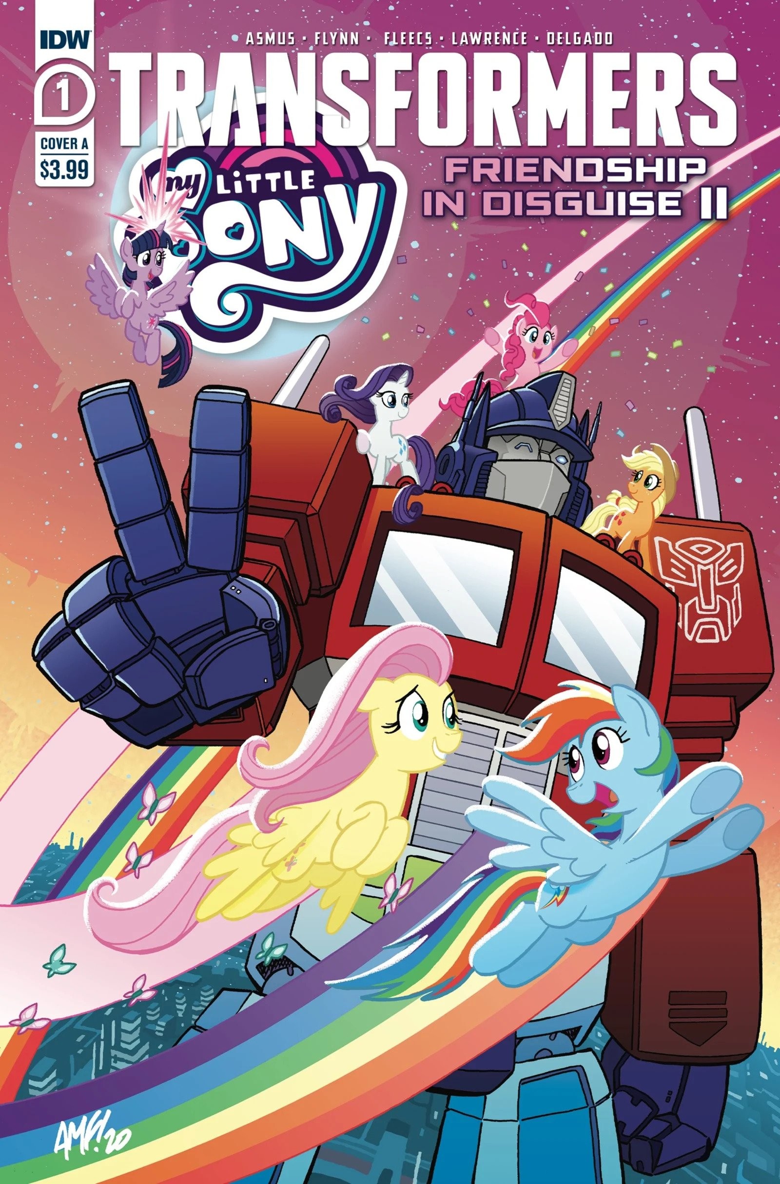 Transformers News: IDW Transformers/ My Little Pony: Friendship in Disguise! Part II Announced