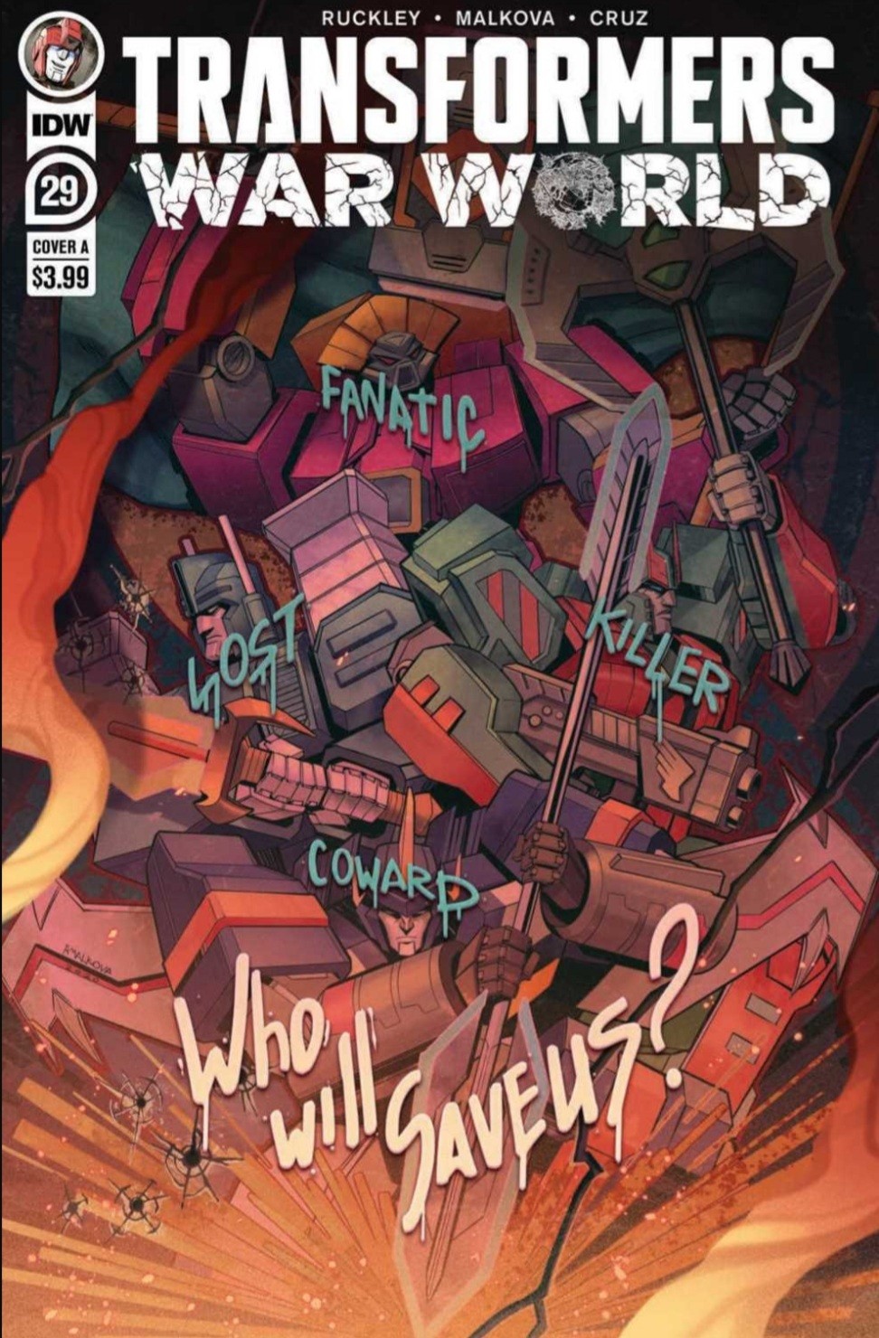 Transformers News: Five Page Preview of IDW'S Transformers #29