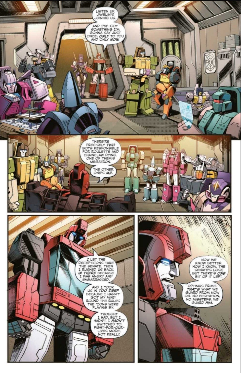 Transformers News: Five Page Preview of IDW'S Transformers #29