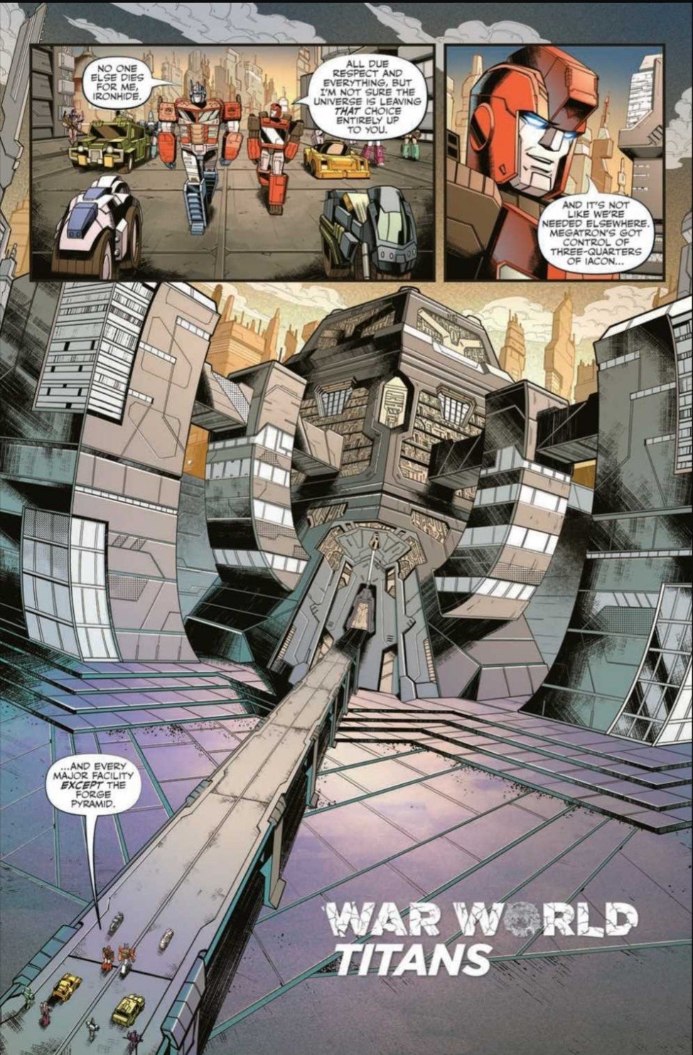 Transformers News: Five Page Preview of IDW'S Transformers #29