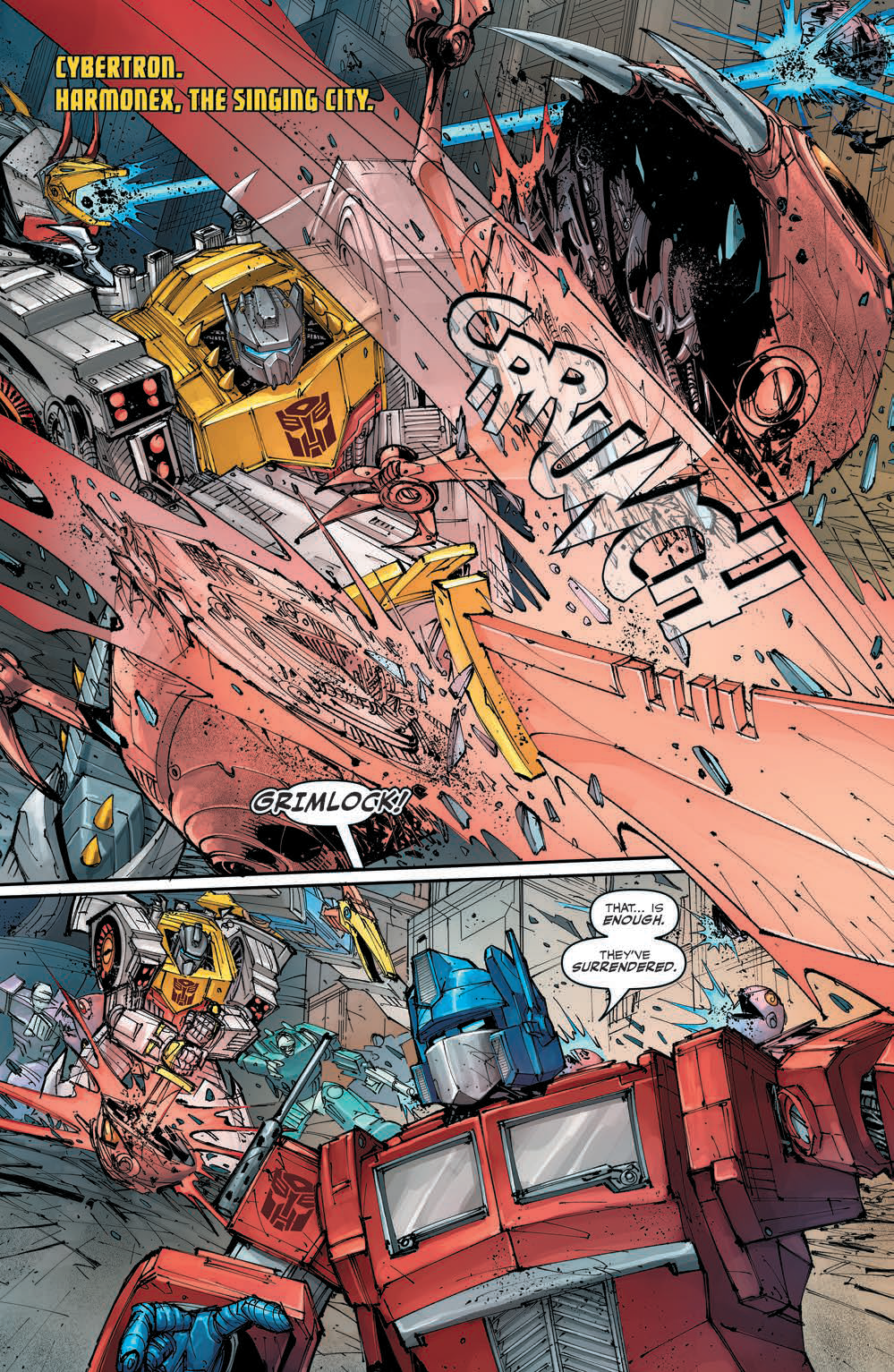 Review – Transformers Prime: Beast Hunters #6 (of 8) – BIG COMIC PAGE