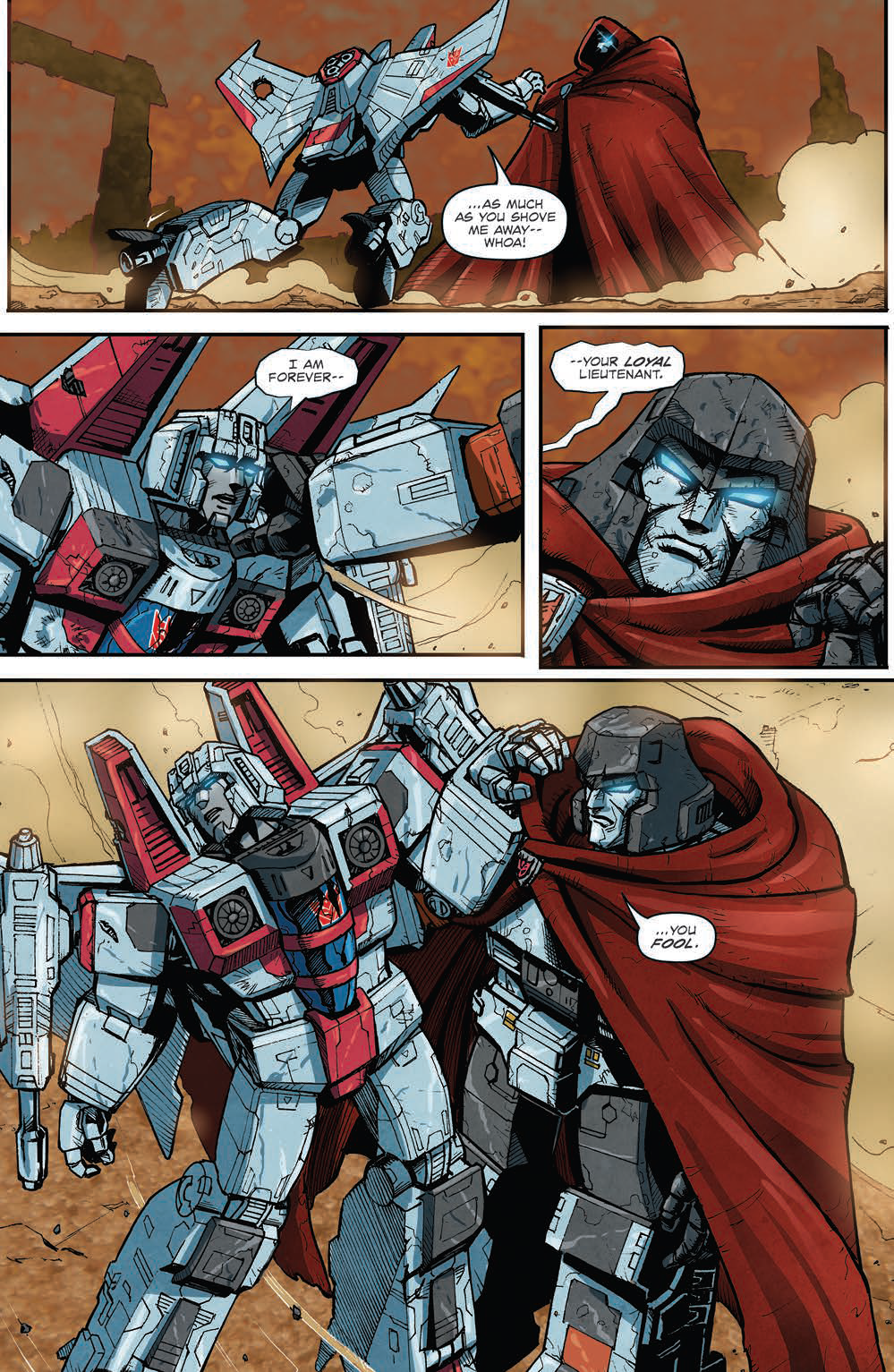 Five Page Preview of IDW Transformers: Shattered Glass #2