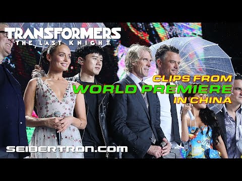 Transformers The Last Knight China World Premiere B-Roll Footage