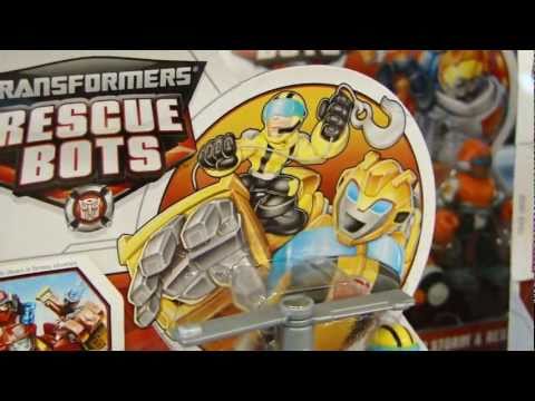 BotCon 2011 Transformers Playskool Heroes RESCUE BOTS (Preschoolers)