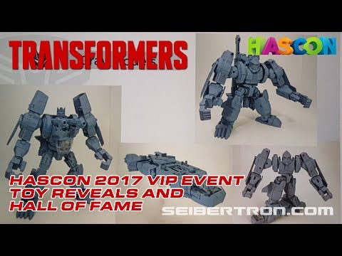 HASCON 2017: Transformers VIP Event TOY and Hall of Fame Reveals
