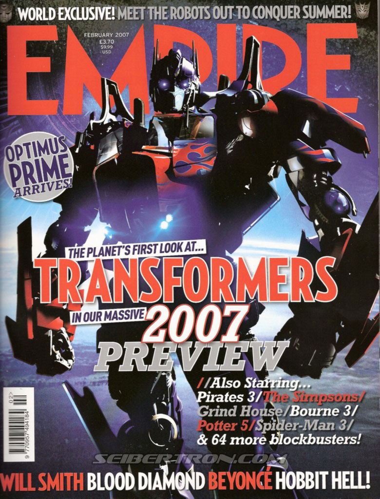 Robots out. Журналы трансформеры 2007.