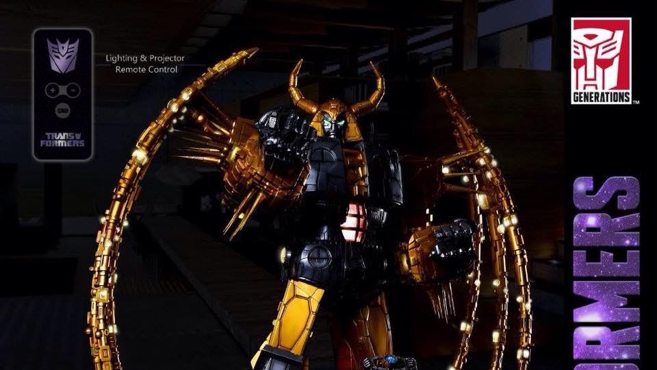 New Generation 1 Unicron Lamp Revealed - Transformers