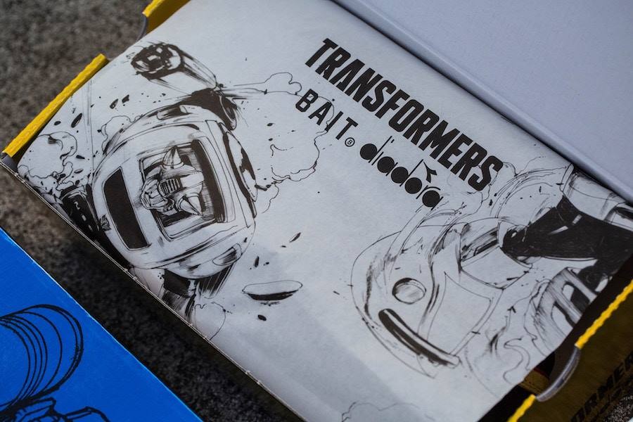 Transformers News: BAIT x Transformers x Diadora Shoe Line Featuring Optimus, Bumblebee, Soundwave, Megatron