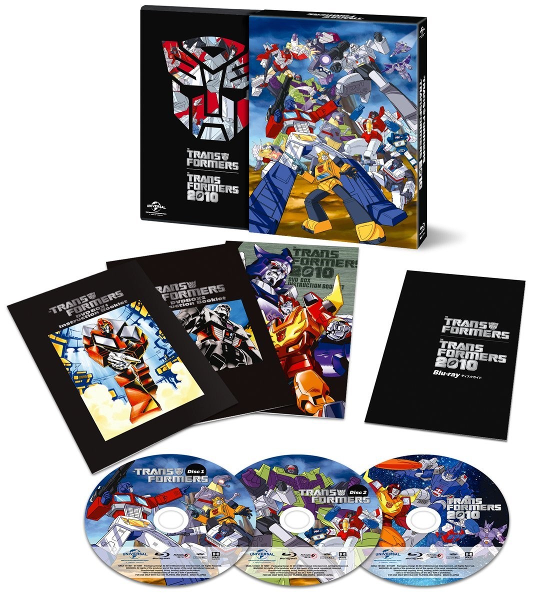 Transformers News: More Images of 3 Disk Blu-Ray Set of Japanese G1 Episodes