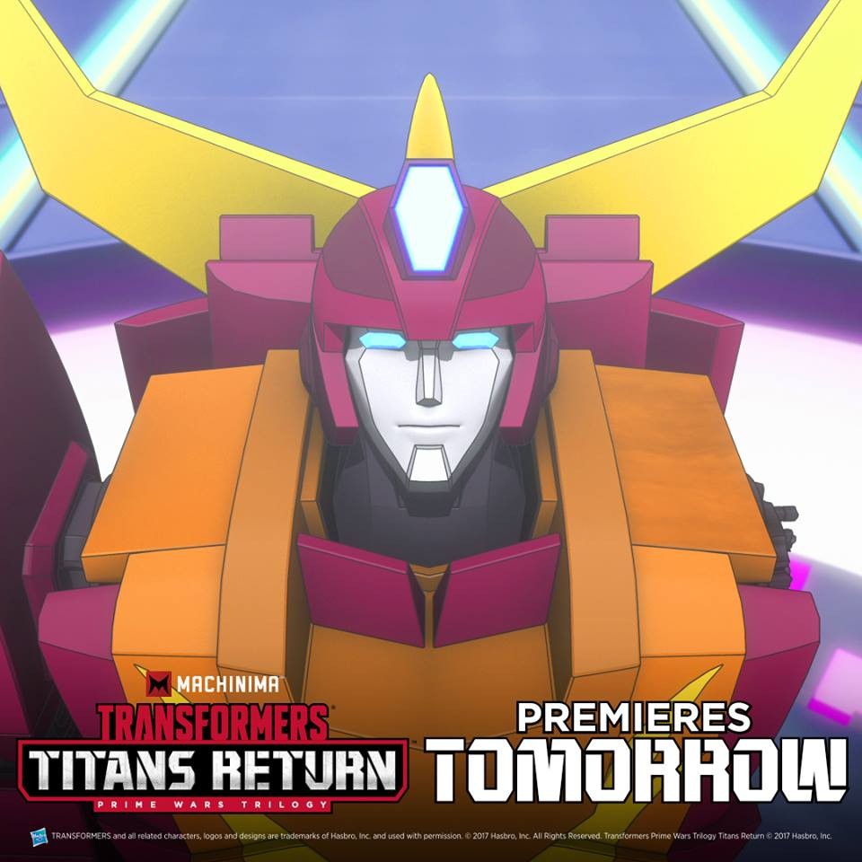 Transformers News: Machinima Transformers: Titans Return Animated Series Premieres Tomorrow - What's Happened so Far?