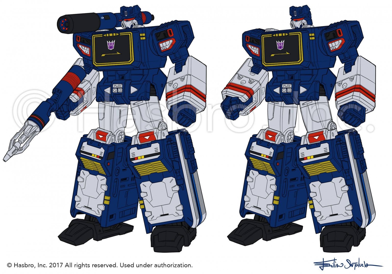 Transformers News: Titans Return Soundwave Concept Sketches from Emiliano Santalucia