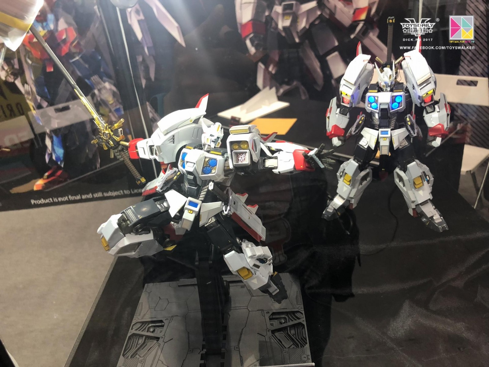 Transformers News: Flame Toys IDW Non-Transforming Figures at Toysoul 2017