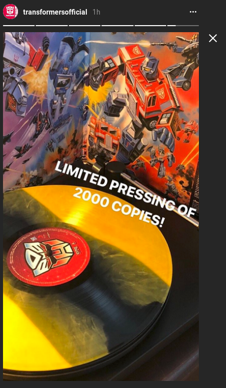 Transformers News: Original Transformers Television Series Score On Sale Today