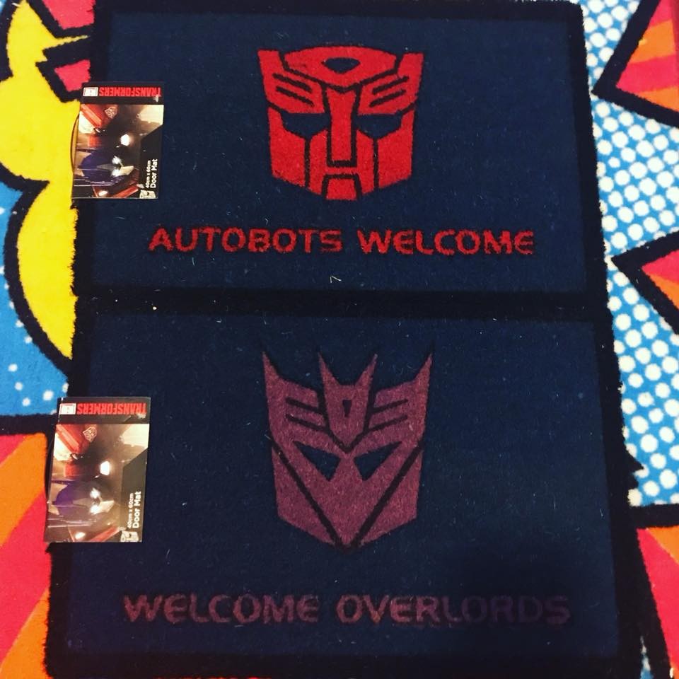 Transformers News: Transformers Door Mats Sighted in Australia
