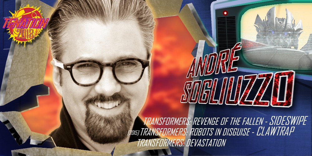 Transformers News: Voice Actor André Sogliuzzo to Attend TFNation 2018