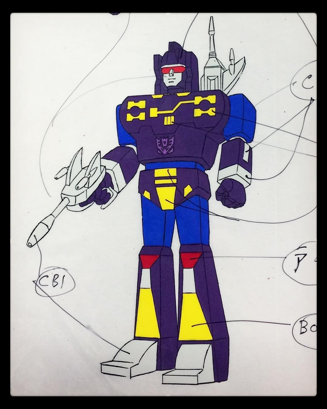 Transformers News: More Previously Unseen Art from Generation 1 Transformers Cartoon
