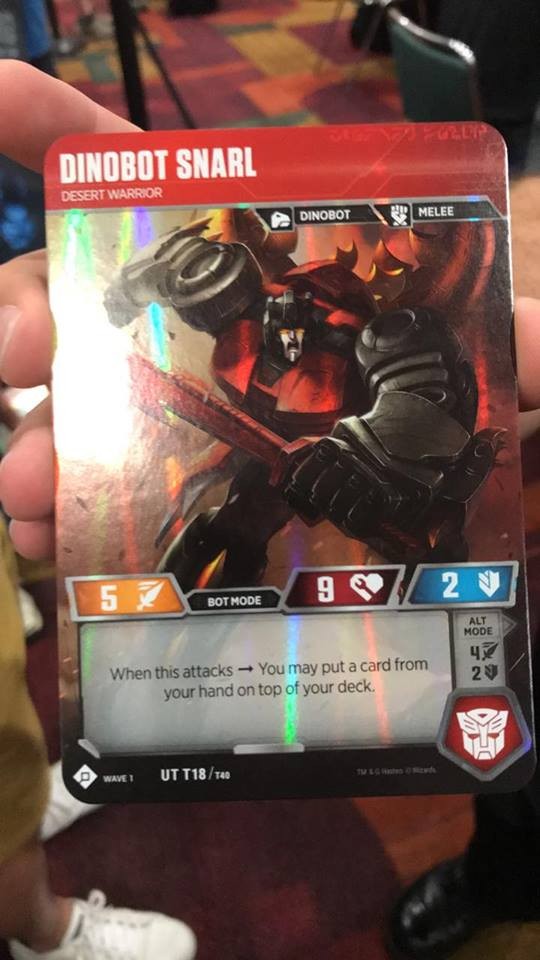 Transformers Cards # 7C14 Dinobot Snarl UT T18/T40 