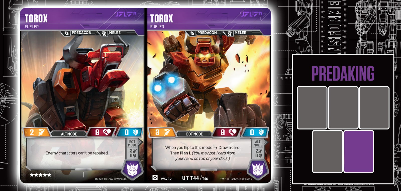 Details about   TRANSFORMERS RISE O COMBINERS TCG CCG Inferno Breath 037 REG 