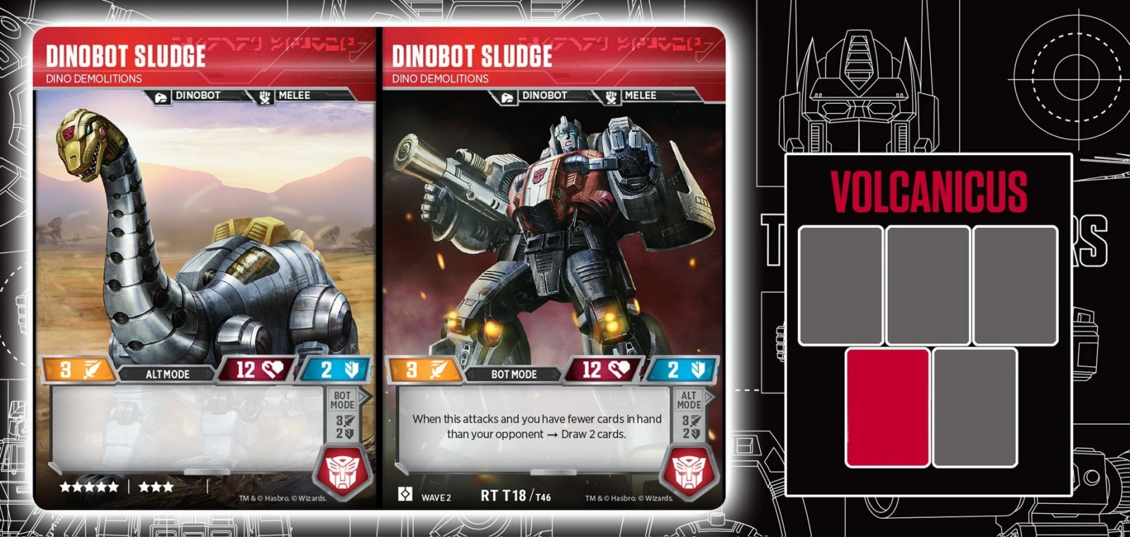 transformers news volcanicus in depth analysis and more reveals for official transformers trading card - fortnite banniare secrete