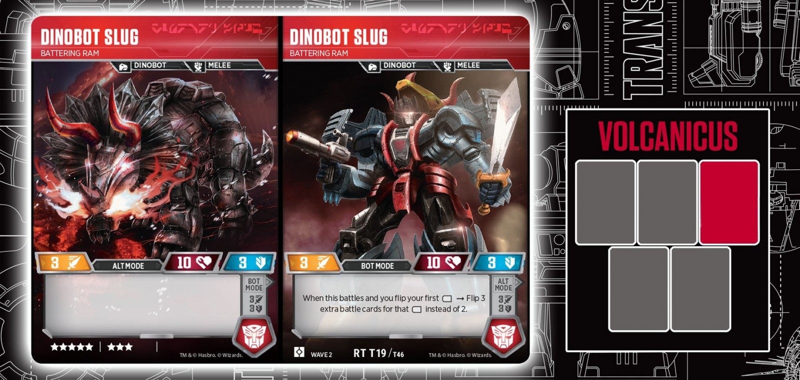 transformers news volcanicus in depth analysis and more reveals for official transformers trading card - fortnite banniare secrete