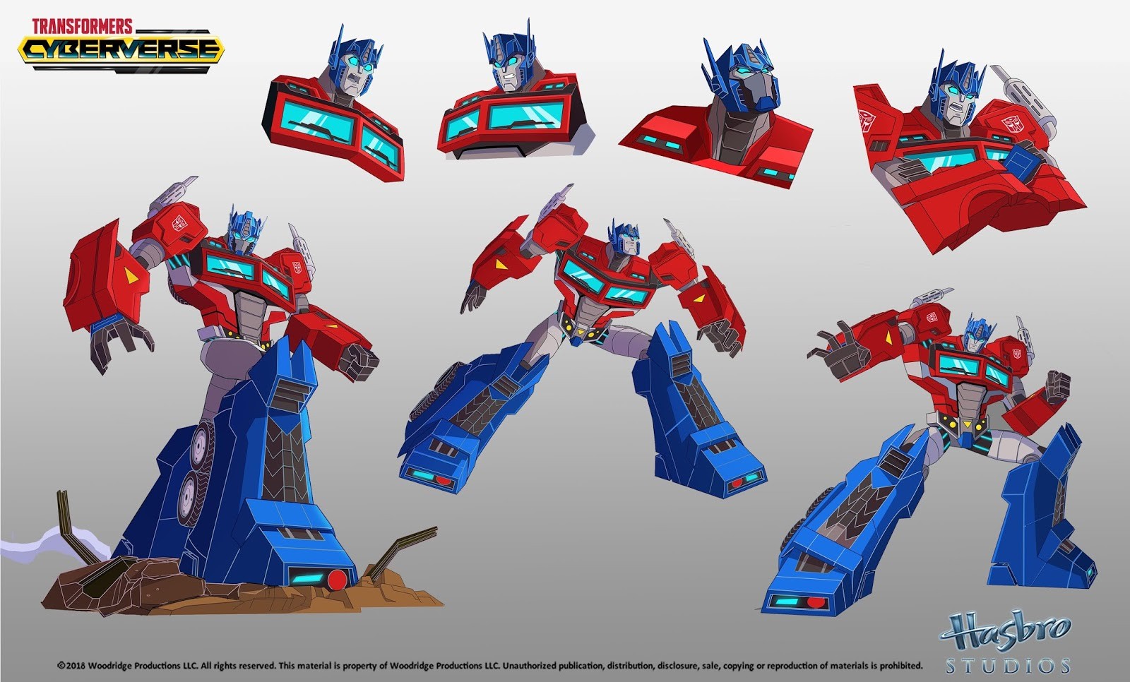 Transformers News: New Transformers Cyberverse Concept Art