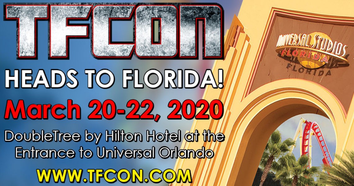 Transformers News: Details for TFcon Orlando 2020 with Guests and Dates