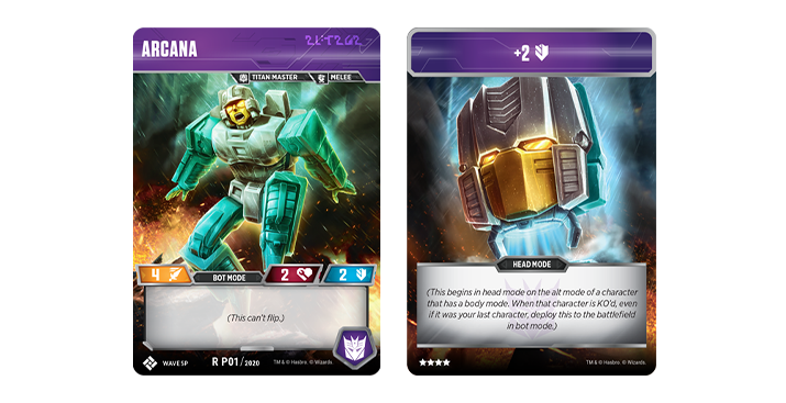 Transformers News: Launch Promo Cards Revealed For Transformers TCG Wave 5 Titan Masters Attack