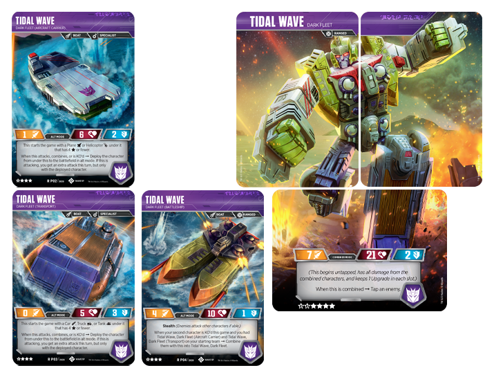 Transformers News: Launch Promo Cards Revealed For Transformers TCG Wave 5 Titan Masters Attack