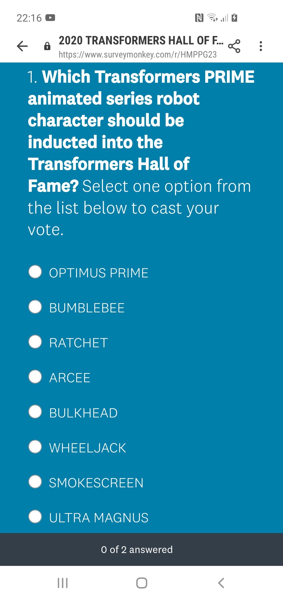 Transformers News: Transformers Hall of Fame 2020