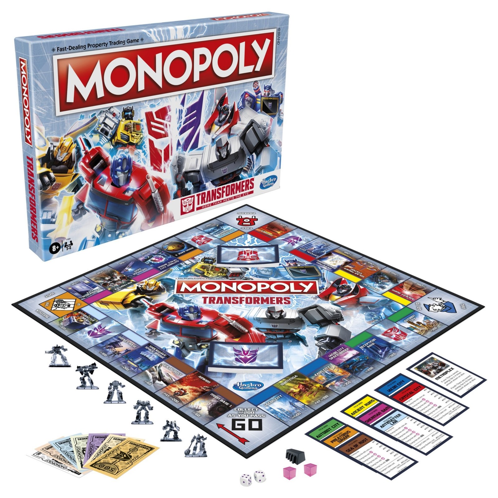 Transformers News: Stock Images of New Transformers  Monopoly Game on Walmart Listing