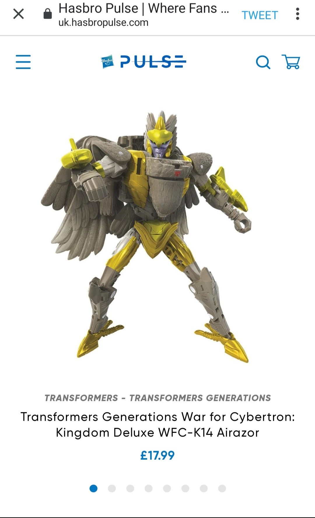 Transformers News: Hasbro Pulse UK Now Online