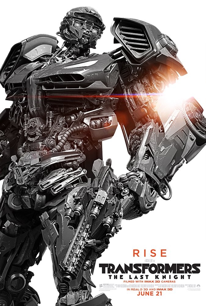 Transformers News: New Hot Rod and Edmund Burton Posters for Transformers: The Last Knight