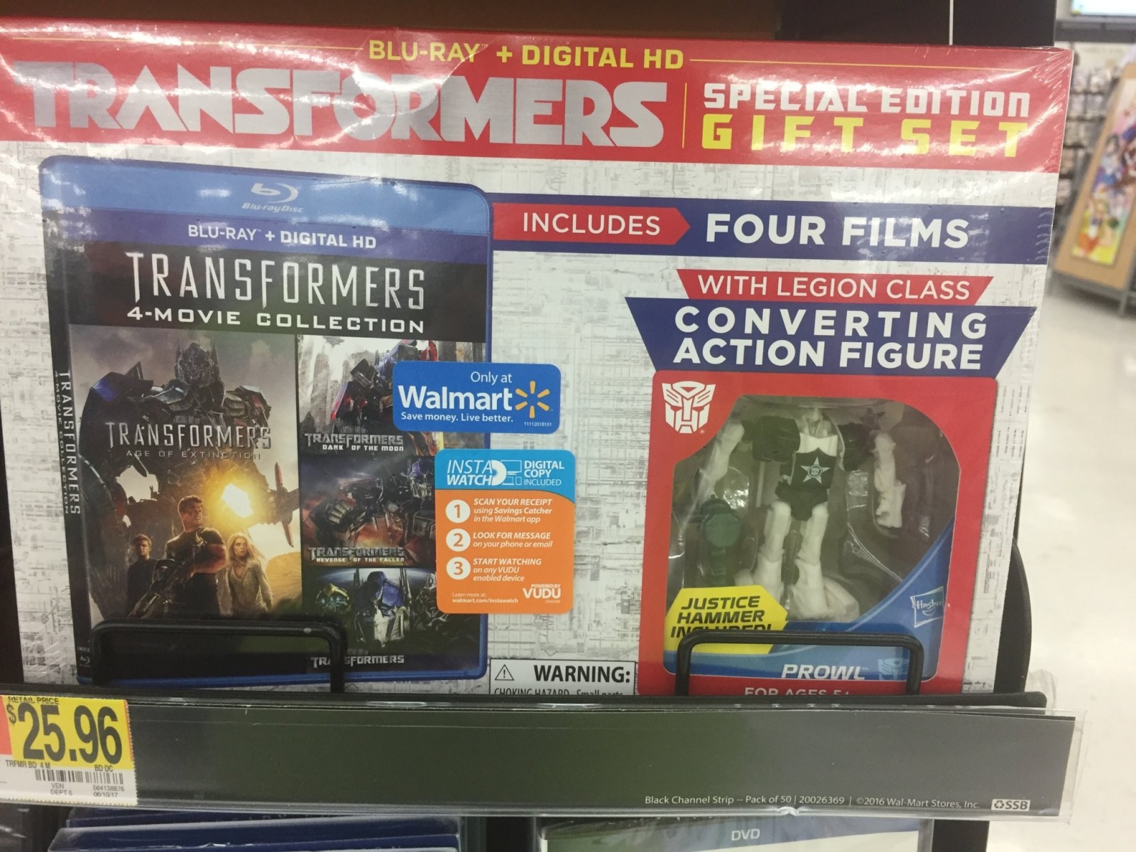 Transformers News: New Transformers Live Action Movie Box Set With Included Transformers Prime Figure Found