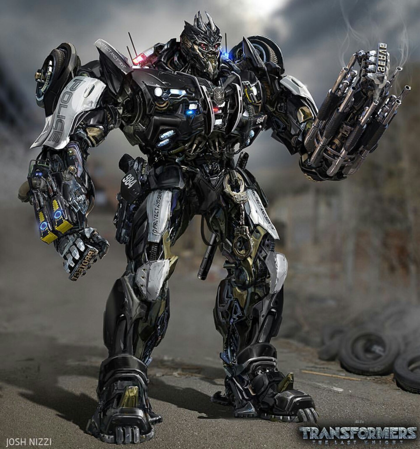Transformers: The Last Knight - Knight Helmet Concept Art By Furio Tedeschi  - Transformers News - TFW2005