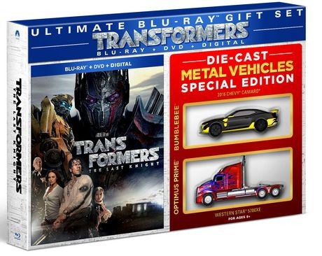 Transformers News: Toys'R'Us and Walmart Exclusive Transformers: The Last Knight Home Release with Extras