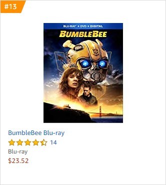 Transformers News: Bumblebee 4K, Blu-Ray and DVD up for Pre-Orders on Amazon