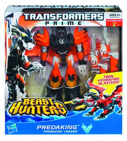 Year 2012 Transformers Prime Beast Hunters Series Deluxe Class 6