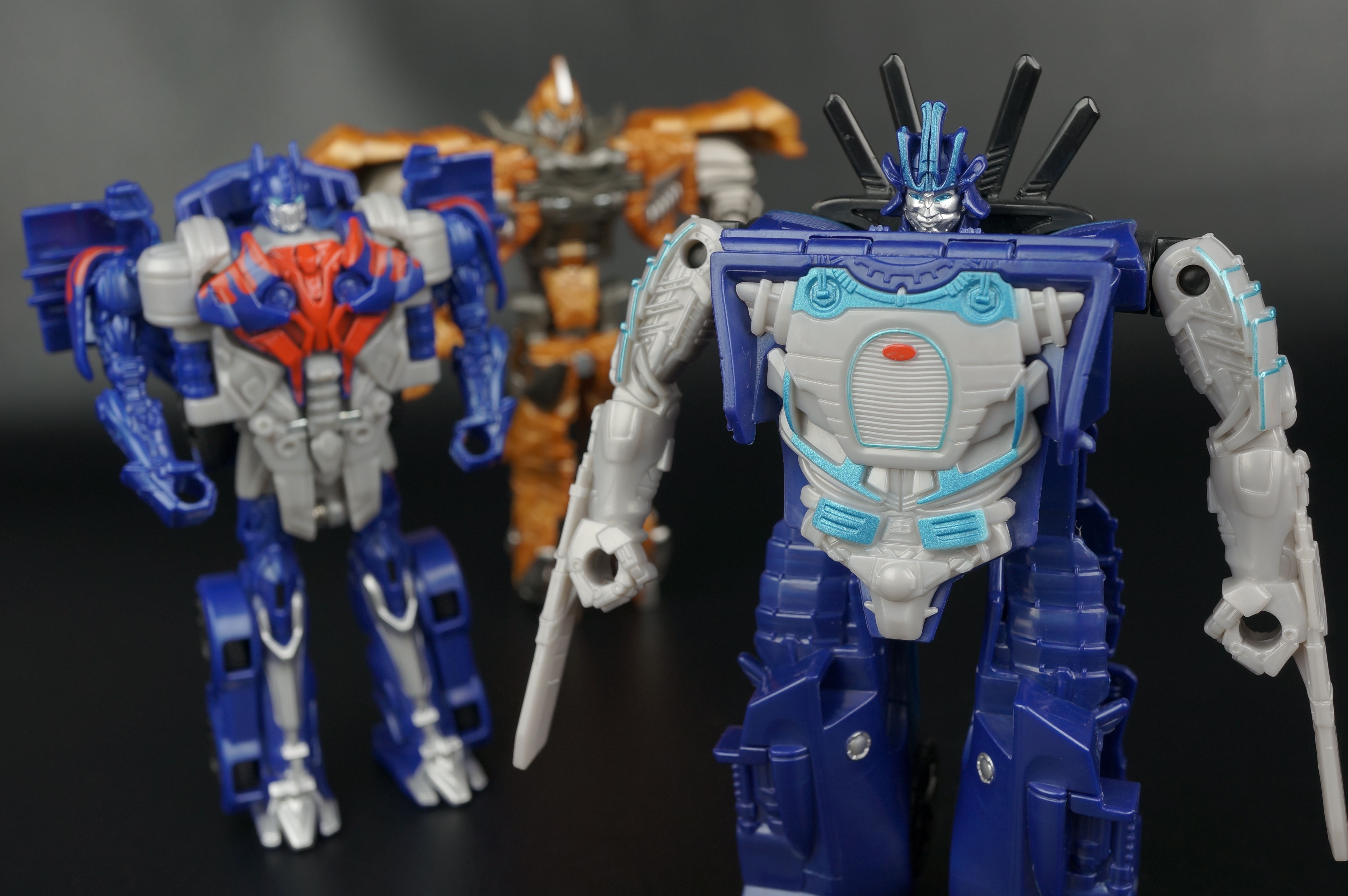 New Galleries: Age of Extinction One-Step Drift, Grimlock, and Optimus ...