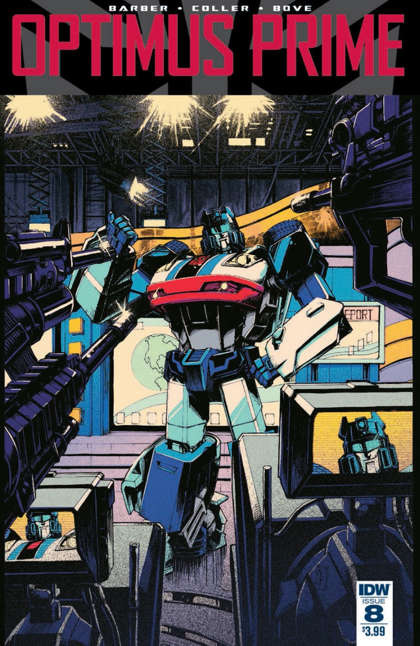 Full Preview for IDW Optimus Prime #8 - Transformers